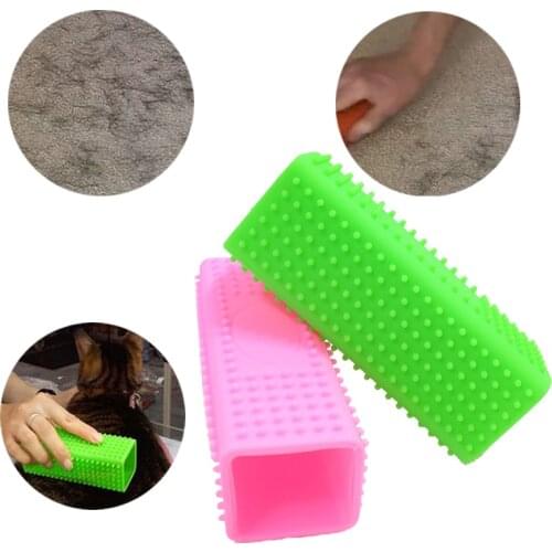 Green/Orange/Pink/Blue Pet Brush Comb Dog Cleaning Helper Efficient Hair Removal Comb Depilation For Pet Dog Cat