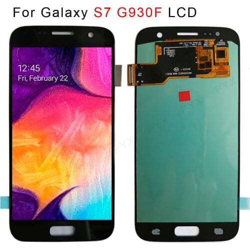 Adjusted LCD For Galaxy S7 SM-G930F LCD Display Touch Digitizer Assembly LCD For Samsung S7 G930 Display Replacement