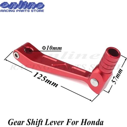New CNC Dirt Bike Offroad motorcycle forward controls Gear Shift gear change Forged Lever for honda crf 230 crf230