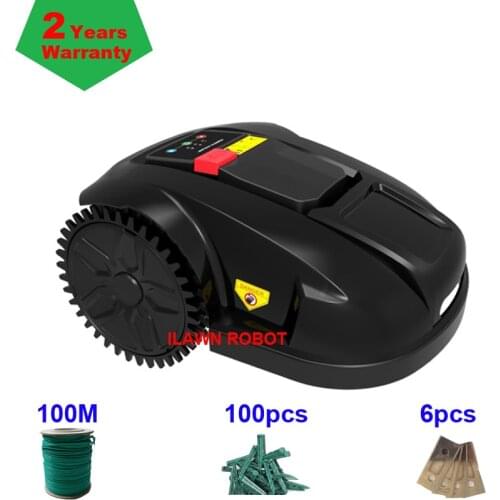 FBA Without Tax,Pre-Sales Big Discount Cheapest Robot Lawn Mower E1800S Newest Gyroscope Function,Water-prooofed Charger