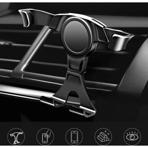 Universal Gravity Car Bracket Gravity Car Mobile Phone Holder Car Air Vent Navi Mount for Smart Phone Accessories
