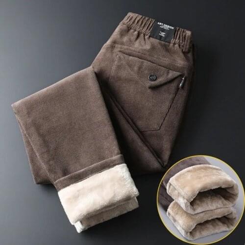 Whisperyyy Men's Corduroy Trousers