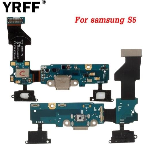 Repair Parts Charging Port Micro Flex Cable For Samsung S5 G900F G900A G900M G9008V Dock Connector Charging USB Port Flex Cable