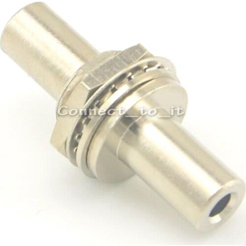 5 pieces/lot) 3.5mm Jack female to 3.5mm female bulkhead Jack Stereo audio connector Adapters