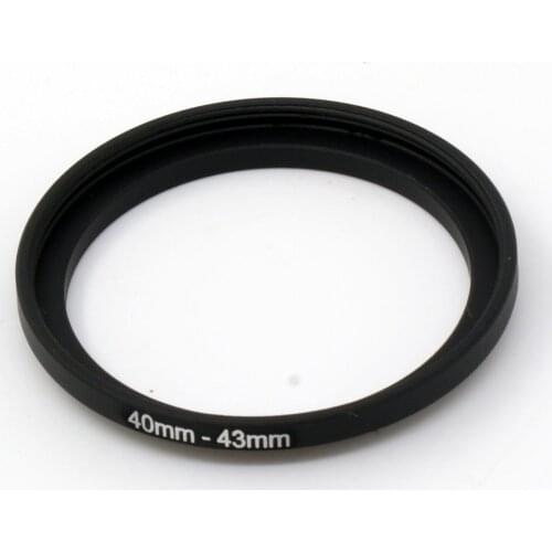 40-43 40mm-43mm Step up Filter Ring 40mm Male to 43mm Female Lens adapter