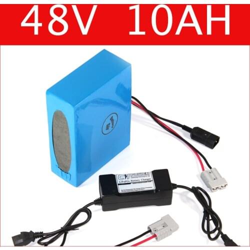 48v 10ah lithium battery super power electric bike battery 48v li-ion 350W battery pack 48v Electric bicycle Free customs duty