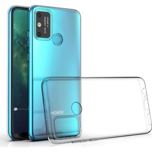 500pcs/lot For Huawei P40 Lite 5G Honor 9A Russia Anti-fingerprint Clear TPU Case For Huawei P40 Lite E Honor 9C Russia