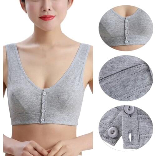 Nursing Bras Pregnant Underwear BreastFeeding Cotton Maternity Bras For Feeding Pregnant Solid Women