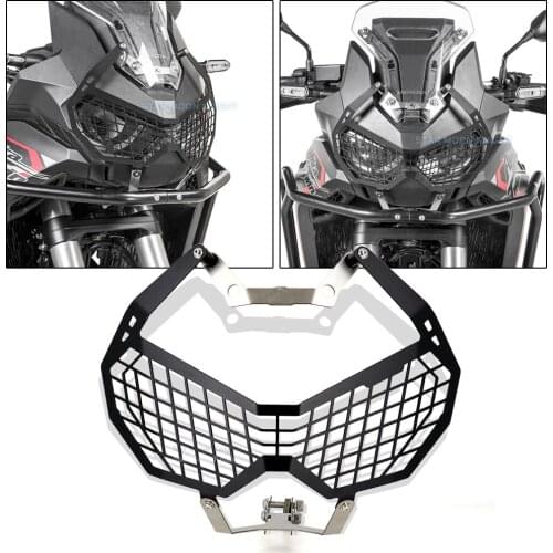 For Honda Africa Twin CRF1100L L1 CRF 1100 L 2020 2021 Motorcycle Accessories Headlight Guard Protector Cover Protection Grill U