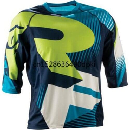 Cycling jersey 2020 T-shirt riding jacket male quick-drying perspiration Long sleeve summer rf downhill cross-country T-shirt MX