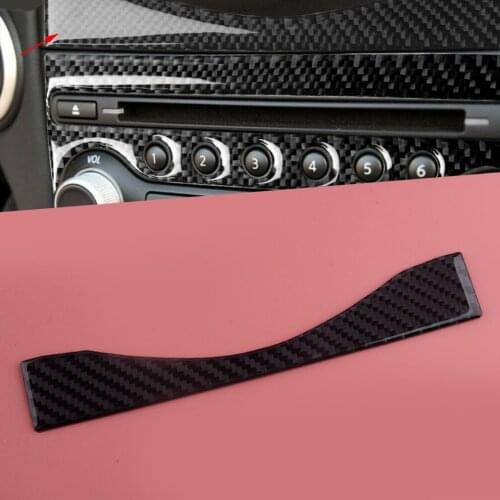 Multimedia Navigation Button Under Frame Cover Trim Fit for Nissan 370Z 2009 2010 2011 2012 2013 2014 2015 2016 2017 2018-2020