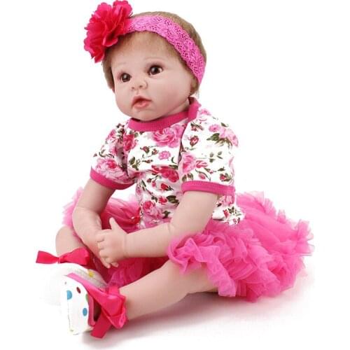 Bebe-reborn dolls for girls 55cm silicone reborn baby doll l.o.l lifelike toddler baby boneca reborn surprise gifts NPK DOLL