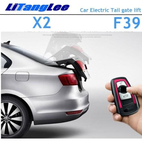 LiTangLee Car Electric Tail Gate Lift Trunk Rear Door Assist System For BMW X2 Series F39 2017~2020 Car key Remote Control