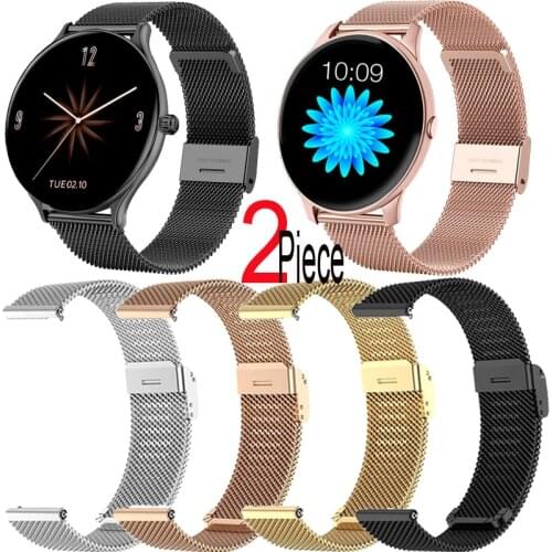 Milanese Strap For Xiaomi Mibro Air Bracelet Watchband 20mm Smart Watch Strap Leather Wristband Replacement Correa Pulsera