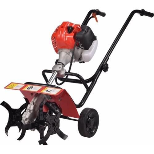 Multi-function Small Power Tiller Farm Mini Cultivator Garden Tiller Agriculture Gasoline Plow Weeding Machine