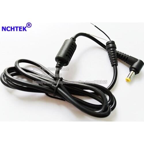 NCHTEK Right Angled DC Plug 5.5x1.7mm Male Cord Connector Laptop Cable For Acer BenQ/Free shipping/30PCS