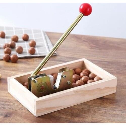 NHBR Manual Macadamia Nut Opener Nut Cracker Machine Walnut Nutcracker Nut Sheller Tool Macadamia Nut Opening