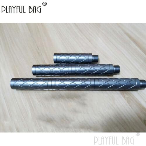 PB Playful bag Jinming 10 tube 14mm reverse thread straight tube Upgrade material tactical CS toys parts PA59S