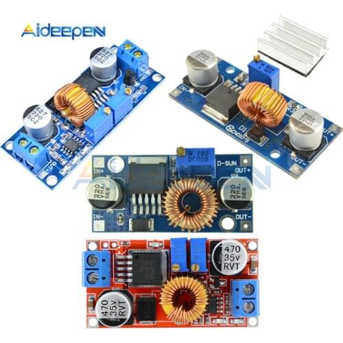XL4015 5A DC to DC CC CV Lithium Battery Step Down Charging Board LED Power Converter Lithium Charger Module 5V-32V to 0.8V-30V