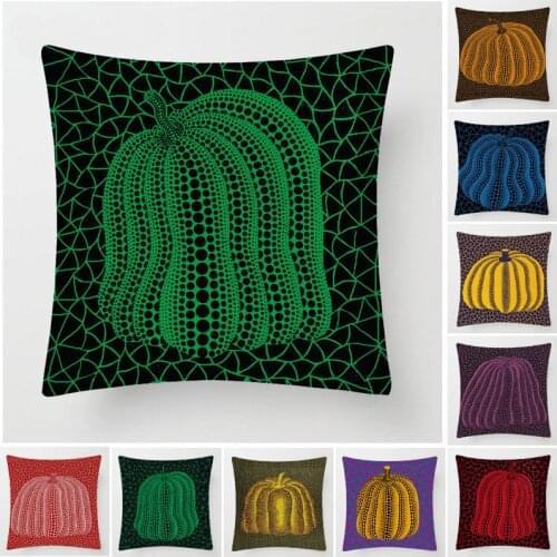 Modern Sofa Throw Pillow Case Home Decorative Abstract Vision Linen Cushion Cover Home Decoration