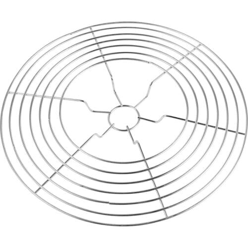 Convenient Round Gas Stove Stand Stainless Steel Gas Stove Rack Durable Small Pan Support Rack for Home Kitchen