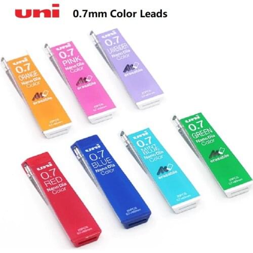 2pcs/lot 0.5mm/0.7mm Hi-quality Nano Dia Mechanical pencil leads refills Made in Japan