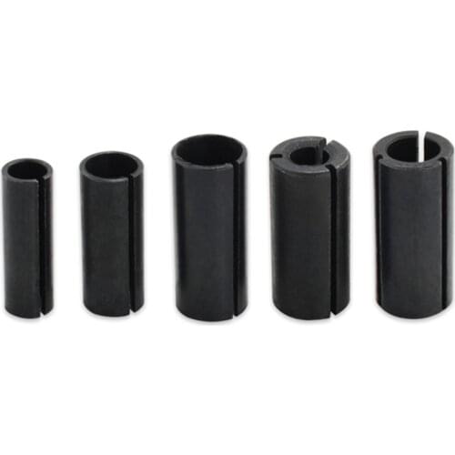 9PCS Collet Adaptor Kit Shank Reducer Reducing Bit Router Tool 12.7mm to 6.35mm 8mm to 6mm