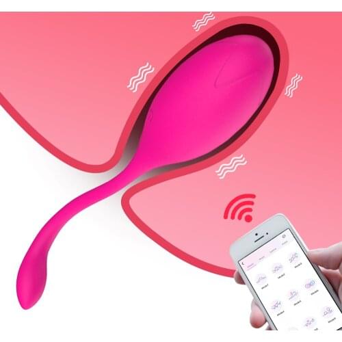 Wireless APP Control Vibrating Egg Vibrator Wearable Panties Vibrators G Spot Stimulator Vaginal Kegel Ball Sex Toys For Women