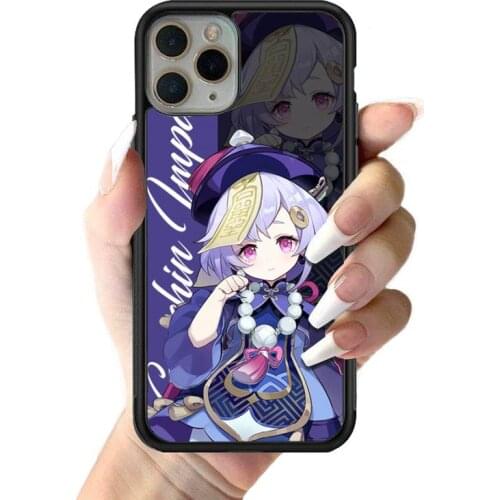 Genshin Impact Qiqi Phone Case for iPhone 12 mini 11 pro XS Max X XR 6 7 8 plus SE20 High quality TPU silicon cover
