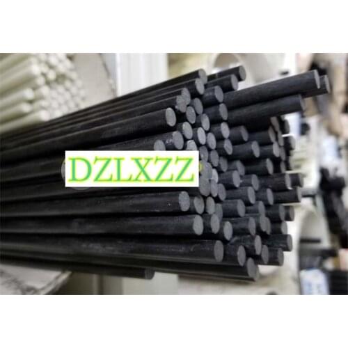 10pcs black glass fiber Rod 0.8mm/1mm/1.2mm/1.5mm/1.6mm/2mm/2.8mm/3mm/4mm/5mm/6mm/6.3mm/7mm/8mm DIY Fiberglass rod Lenght 600mm
