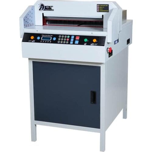 G450VS+ Electric Paper Cutter Automatic NC Paper Cutter A3 size Paper Cut machine digital paper trimmer110v/220v 1pc