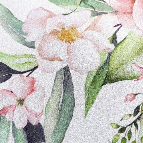 Funlife® 40x125cm Flower Pattern Wall Stickers Waterproof Bathroom Wardrobe Stickers Self-Adhesive Living Room DIY Wall Decals