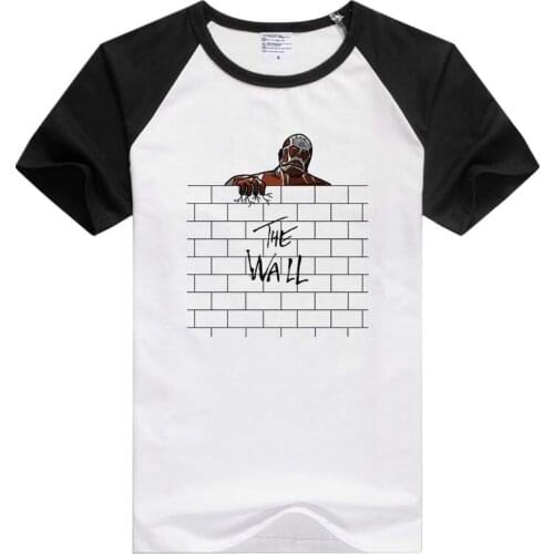FOR Attack on Titan The Wall short sleeve casual Men Women T-shirt Comfortable Tshirt Cool Print Tops Fashion GA700