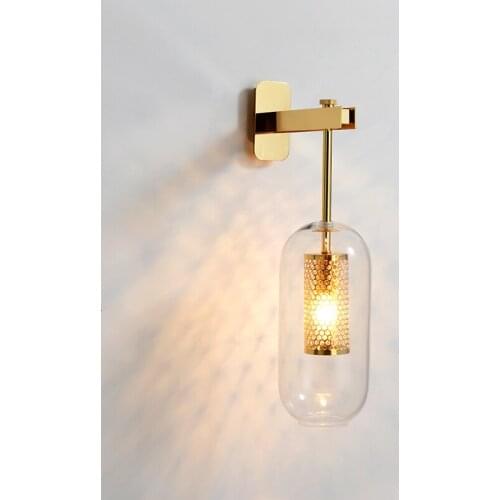 Crystal wall sconce lighting crystal luminaria mirror light rope corridor wall lamp corridor living room wall lamp