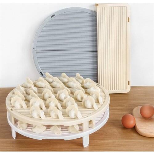 Non-slip Dumplings Storage Rack Plastic Can Be Superimposed Buns Baking Pastry Holder Tray Cooking Tool Kitchen Accessories