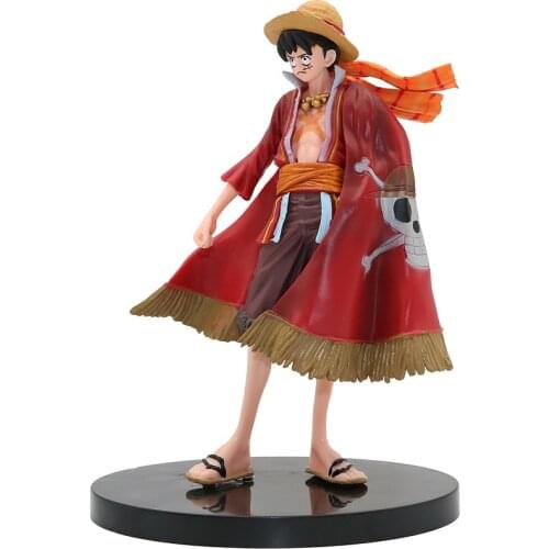One Piece Luffy Theatrical Edition 15th Anniversary Action Figure Juguetes Anime Figures Model Toys for Kids Christmas Gift 17cm
