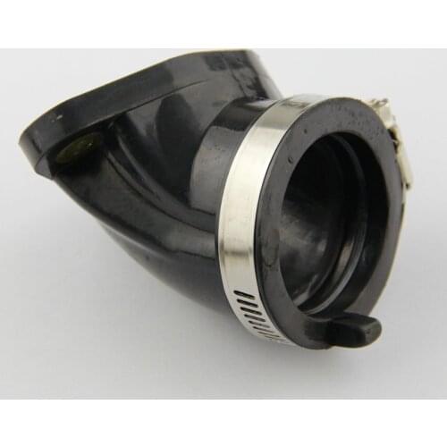 Motorcycle Carburetor Adapter Inlet Intake Pipe Rubber Mat for Polaris SCRAMBLER ATP 500 4X4 2X4 FREEDOM Intl