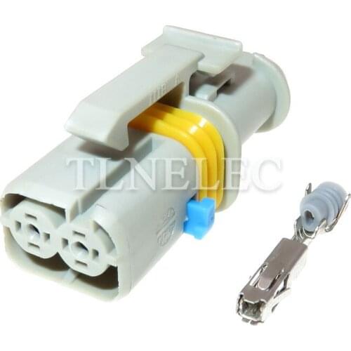 18385000002 Kostal 2 Pin 1.5mm Female Start Relay of EFI Motor Sealed Electrical Wire Connector Automo Plug