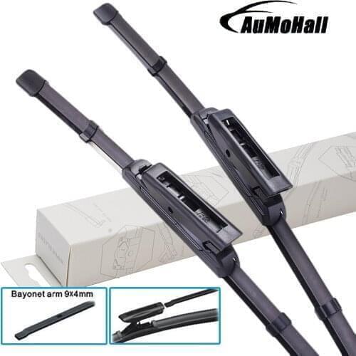 Fit Renault Scenic 2004-2010 FRONT WINDSCREEN FLAT WIPER BLADES 26"/22" Car Accessories