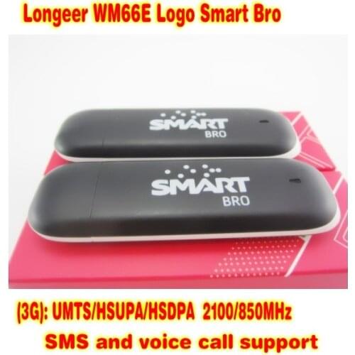 Lot of 100pcs Longcheer 3G USB Modem WM66e Logo smart bro