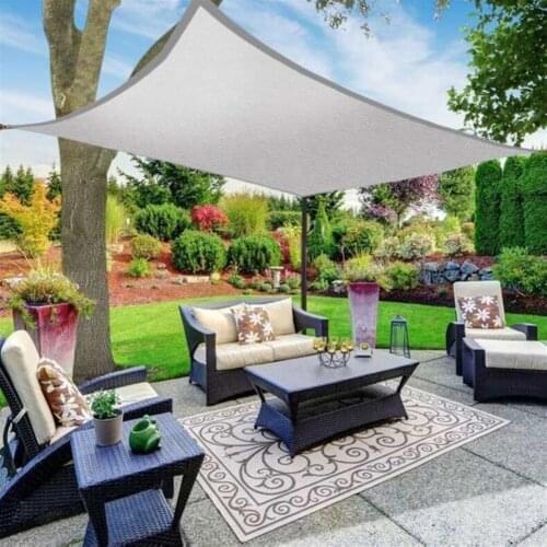 Anti-UV Protection 70% Waterproof Oxford Cloth Outdoor Sun Sunscreen Shade Sails Net Canopies Yard Garden