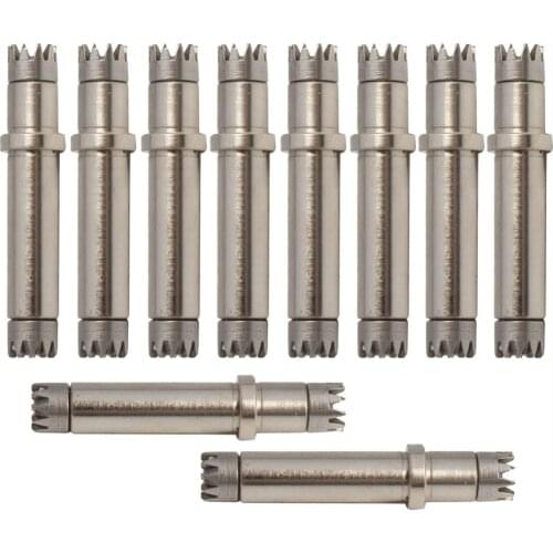 10pcs Drive Shaft for Dental Low Speed Handpiece E Type Contra Angle Handpiece 1:1 Latch and Push