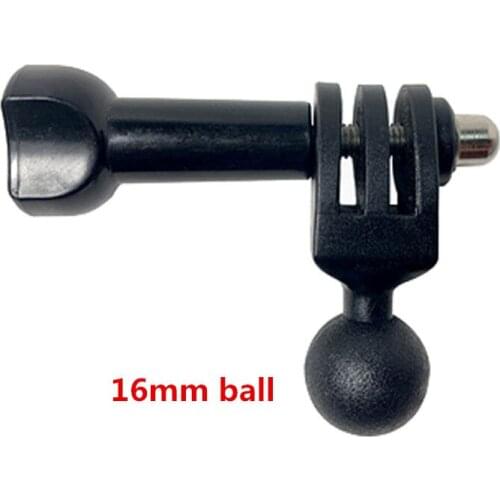 16mm ball Tripod Ball For Gopro Hero 6 5 4 3 2 Head Base Pro For Go Action Accessories Camera Adapter Mount