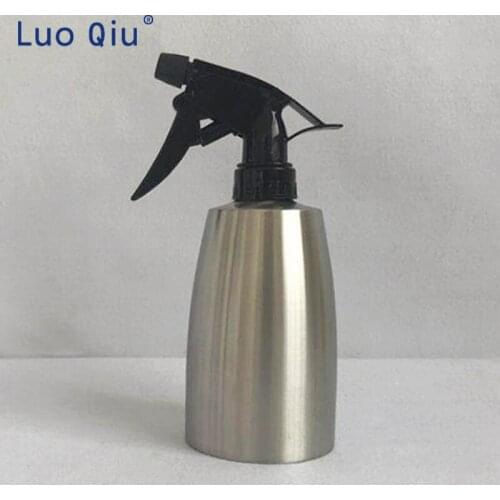 Stainless Steel Oiler Oil Spray Bottle Fuel Injector Sprayer Pot Gravy Boats Kitchen Tools Injection Olive Stocked Spraying BBQ
