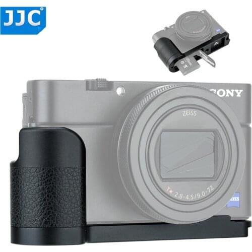 JJC Quick Release L Plate Bracket Vertical Shoot Camera Base Holder Hand Grip For Sony RX100M6 RX100M5 RX100M5A RX100M4 RX100M3