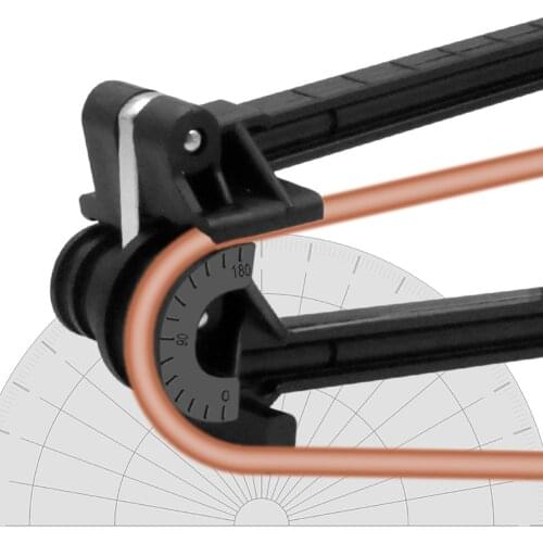 Four-Slot Combination Pipe Bender For Copper Tubes Aluminum Tubes Ventilation Systems Tube Bending Tool