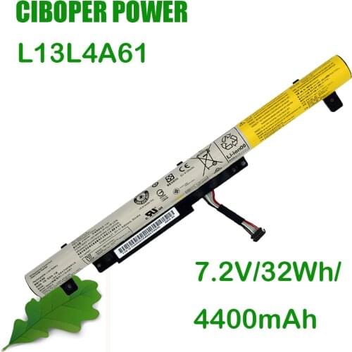 CP New Original Battery L13L4A61 7.2V/ 32Wh/4400mAh For Flex2 14 15" Flex 2 2-14 2-14D 2-15 L13S4A61 L13L4E61 L13M4A61 L13M4E61
