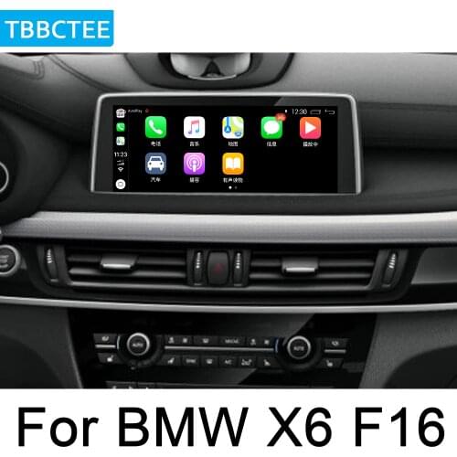 For BMW X6 F16 2014 2015 2016 2017 NBT Android car multimedia player Navigation Navi Map GPS BT Support 4G 3G WiFi Radio stereo