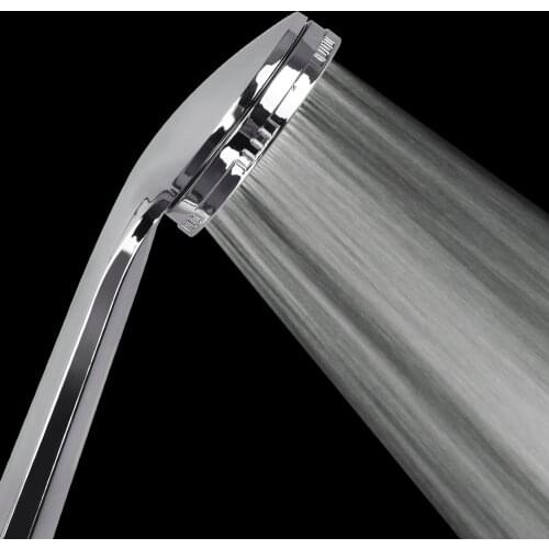 Rainfall Chrome Bath Shower Head 1pc Water Saving Spray Nozzle High Quality Pressurized Nozzle Shower Head High Pressure