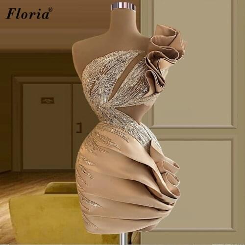 Special Design Mini Cocktail Dresses Sleeveless Sexy Prom Dresses Evening Wear Women Birthday Party Dresses Robes De Cocktail